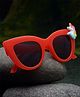 Stol'n Cat Eye Shaped Unicorn Sunglasses - Red