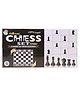 Millennium Jumbo Chess Set - Black and White