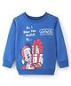 Bodycare Fleece Knit Full Sleeves Mickey Mouse Printed Sweatshirt - Royal Blue