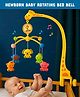 Fiddlerz Rotating Musical Cot Rattle for Newborn Babies Mobile for Cradle Musical Hanging Toy Multicolor