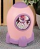 New Pinch  Rocket shape  Theme Piggy Bank with Number Code Lock - Pink