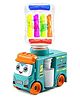 FunBlast Mini School Bus Toy with Water Dispenser and Clay for Kids  Multicolor