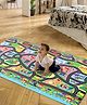 EVA Waterproof City Map Road Track Playmat - Multicolour