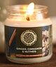 House of Aroma Ginger, Cinnamon and Nutmeg Bell Jar Candle - 100 g
