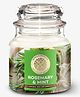 House of Aroma Rosemary and Mint Bell Jar Candle - 100 g