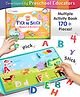 Intelliskills Pick N' Stick Alphabet & Numbers Premium Activity Board Book with Reusable Velcro Stickers|57 Stickers, 10 Book Pages | Learn Letters & Numbers | Educator Recommended