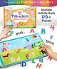 Intelliskills Pick N' Stick Alphabet & Numbers Premium Activity Board Book with Reusable Velcro Stickers|57 Stickers, 10 Book Pages | Learn Letters & Numbers | Educator Recommended