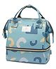 StarAndDaisy Diaper Bags For Mothers With Large Capacity, Numerous Compartments And Multiple Pockets - Trendy Blue Color