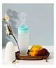 StarAndDaisy Baby Food Dispensing Spoon: Squeeze Feeder Dispenser for Baby - Self Feeding Bottle Spoon 90 ml (Blue)