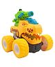 KiddyBuddy Shooting Dino Pull-Back Toy Car - (Color May vary)