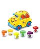 ARCADE TOYS Baby Electronic Fruit Car with Music & Light & Puzzle & Fruit Shape Sorters Learning Educational Toy (ColorMay Vary)
