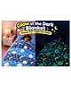 Butterthief Glow in The Dark Radium Blanket for Kids,Super Soft & Warm Glowing Blanket for Toddlers,All Seasons Baby Blanket (100x150 cm, 0-8 Year)