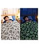 Butterthief Glow in The Dark Radium Blanket for Kids,Super Soft & Warm Glowing Blanket for Toddlers,All Seasons Baby Blanket (100x150 cm, 0-8 Year)