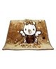 Butterthief  Reversible Cartoon Printed Mink Baby Blanket for Kids - Color May Vary