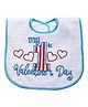 Butterthief Pure Terry Cotton Unisex Baby Feeding Reversible Bibs - Blue