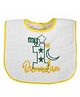 Butterthief Pure Terry Cotton Unisex Baby Feeding Reversible Bibs - Yellow