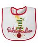 Butterthief Pure Terry Cotton Unisex Baby Feeding Reversible Bibs - Red
