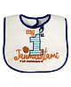 Butterthief Pure Terry Cotton Unisex Baby Feeding Reversible Bibs - Blue