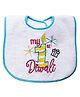 Butterthief Pure Terry Cotton Unisex Baby Feeding Reversible Bibs - Blue