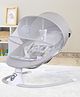 R for Rabbit Cocoon The Smart Auto Swing, Adjustable Rocking Chair with Music, Hanging Toys, Mosquito Net, Electric Baby Bouncer seat for Newborn Baby, Infant (Grey Multi)