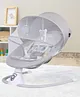 R for Rabbit Cocoon The Smart Auto Swing, Adjustable Rocking Chair with Music, Hanging Toys, Mosquito Net, Electric Baby Bouncer seat for Newborn Baby, Infant (Grey Multi)
