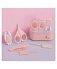 R for Rabbit Stylo Teddy New Born Baby 5 in1 Nail Grooming Kit for Baby Manicure Set with Kids Nail Cutter,Tweezer, Filer, Ear Pick and Scissors(Pink)