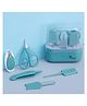 R for Rabbit Stylo Teddy New Born Baby 5 in1 Nail Grooming Kit for Baby Manicure Set with Kids Nail Cutter,Tweezer, Filer, Ear Pick and Scissors(Blue)
