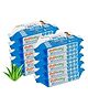 Oyo Baby Set of 10 Daily Cleansing  Wipes for baby with Aloe Vera and Vitamin E  - 720 Wipes