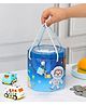 The Procure Store Cute Multi Design Printed Coin Bank With Bubble Lid- Blue