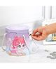 The Procure Store Cute Multi Design Printed Coin Bank With Bubble Lid- Purple