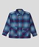 Somersault Full Sleeves Plaid & Window Pane Checked Shirt - Navy Blue