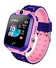 Wearfit Next Gen Champ 2G IP67 Waterproof Children Smart Watch With Voice & SOS Calling - Pink