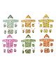 Fareto New Born Baby Clothing Set Pack of 30 - Multicolour