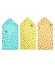 Fareto Baby Super Soft Hosiery Single Layer Hooded Blanket - Multicolour
