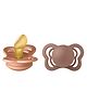 BIBS Couture Pacifier Orthodontic  Pack of 2  - Multicolor