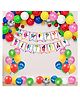 Zyozi Magical Wizard Birthday Decorations for Kids Multicolor -  Pack of 26