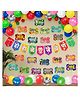 Zyozi Marathi Baby Shower Decorations Items Marathi Baby Shower Multicolor -  Pack Of 51