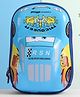 Polo Class Backpack Car Print Blue - 12 Inches