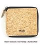 Clan Earth Kiwi Zip Cork Wallet- Tan