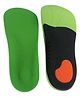 Dr Foot Orthotics with  Arch Support Pain Relief Insole Medium- Green & Black