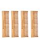 Clan Earth Neem Wood Comb - Pack of 4