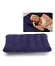Luvlittle  Velvet Air Pillow Cushion Sleeping Bag Backpacking Pillow Soft Comfortable Air Inflatable Travel Pillow Tourist Pillow Blue