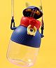 Luvlittle Round Straw Sipper with Carrying Strap Blue -650 ml