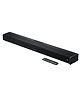 Portronics Sound Slick IV 120W Bluetooth Wireless Soundbar with Inbuilt Woofer LED Display 3.5mm Aux in USB Pen Drive Input Optical Input Port-Black