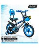 Hi-Fast Sports Cycle For Kids Age 2 to 5 Years 95% Pre-Assembled 14 T Road Cycle (Single Speed Blue)