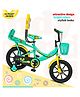 Hi-Fast Candy Unisex Kids Cycle With Back Seat and 95% Assembled 14 T Road Cycle