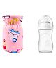 Mittenbooty Baby Broad Neck Bottle Cover for  feeding Bottle upto 260ml and 330ml feediing bottle kitty Pink