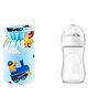 Mittenbooty Baby Broad Neck Bottle Cover for  feeding Bottle upto 260ml and 330ml feediing bottle engine print Blue