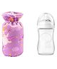 Mittenbooty Baby Broad Neck Bottle Cover for  feeding Bottle upto 260ml and 330ml feediing bottle Unicorn Purple
