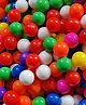 EEVOVEE 75 pcs Kids Plastic Pool Balls Non Toxic Safe & Soft Balls Pit Balls for kids 4.5 cm - Multi Color